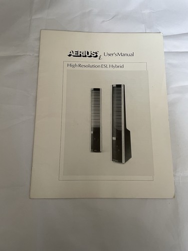 Martin logan aerius - martin,