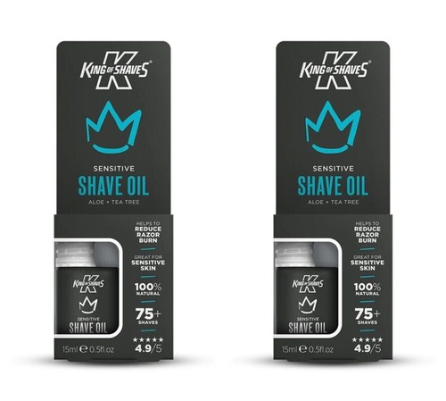 King shaves sensitive - 2x, of