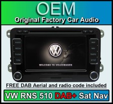 VW RNS 510 DAB navigation, VW