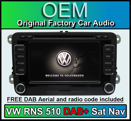 Rns 510 dab - vw,