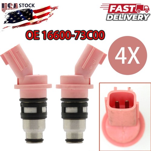 4xfuel injector 16600 73c00 - injector, 16600-73c00