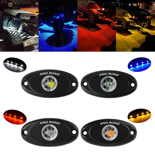 4pcs led rock light - led,