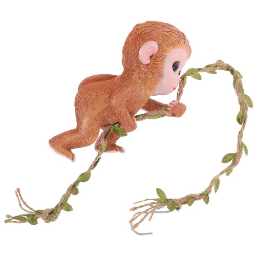 Monkey garden ornament - garden,