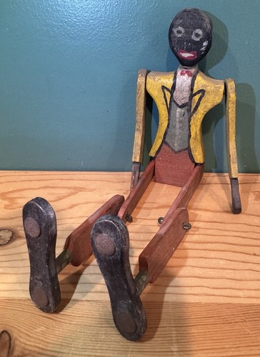 Wood dancing puppet carved - wood,