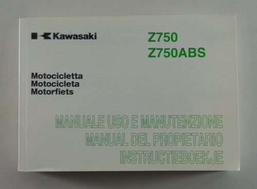 Manual kawasaki 750 - manual,