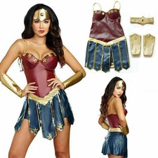 Adult/Wonder Woman Cosplay Halloween Party Costumes Dawn Justice Superhero
