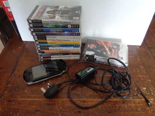 Sony psp console - bundle, (