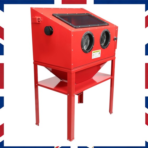 Sand blasting cabinet shot - blasting,