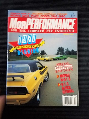 Morperformance mar 1991 1969 - morperformance,