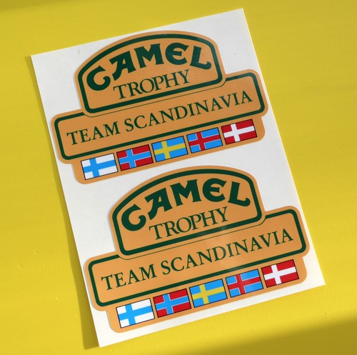 Camel trophy team scandinavia - trophy,