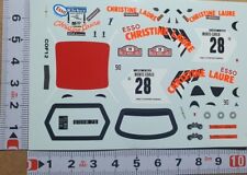 DECALS 1/43 ALPINE RENAULT A110 #28 - GELIN - RALLY MONTE CARLO 1975 - DCC14368
