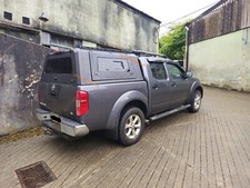 Heavy duty canopy hardtop glazed to fit Navara D40 2005 - 2015 glass windows