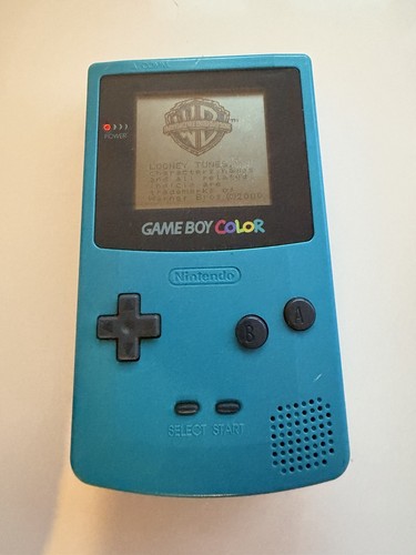 Gameboy colour teal fully - gameboy, colour,
