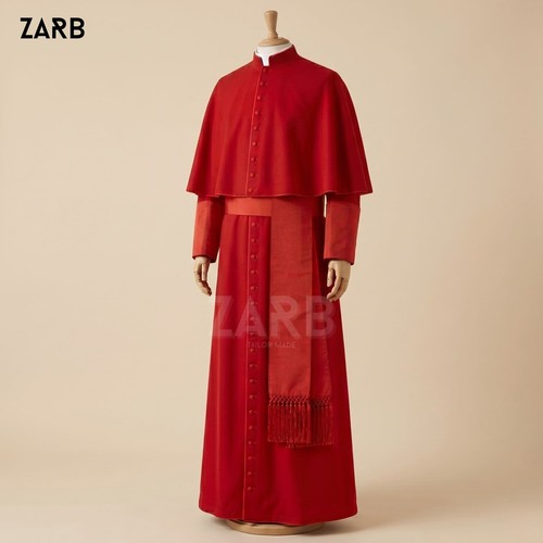 Cardinal red cassock with - cardinal,