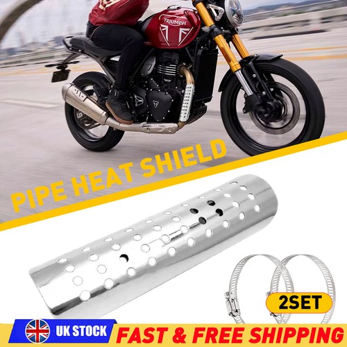 Motorcycle heat shield - 2x,