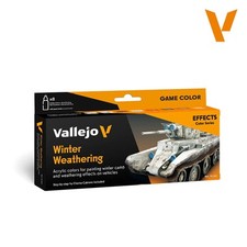 VALLEJO 70263 WINTER WEATHERING (8 paints) [PAINT SET]