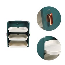 Wall Mount Food Plate Rack