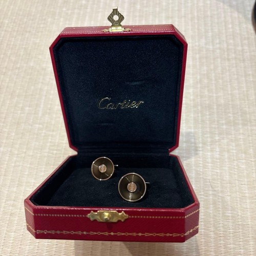 Cartier cufflinks vinyl decor - cufflinks,