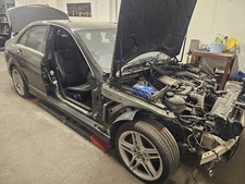 MERCEDES C CLASS C220 SPORT W204 2011-2014 BLACK 2.1 DIESEL AUTO BREAKING