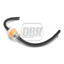 Universal Fuel Inline Filter & Pipe 8mm O.D 5mm I.D Clip Magnetic Motorcycle