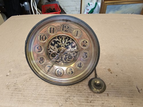Antique french day clock - french, 8