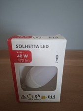 2x IKEA SOLHETTA LED Bulb E14