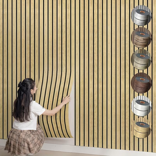 Wood grain panel effect - 3d,