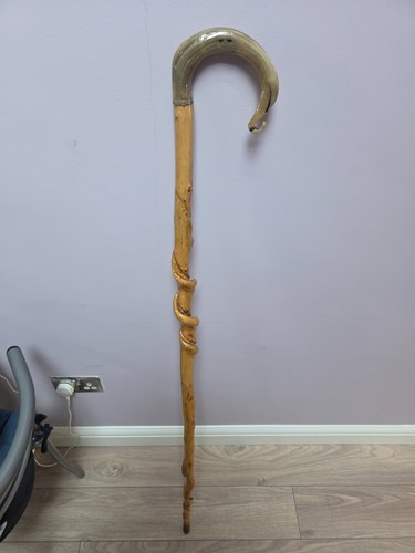 Shepherds crook walking stick - shepherds,