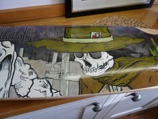 DEVILLE Tombstone surfboard shape LONGBOARD DECK  9 ply made in USA   FREEPOST