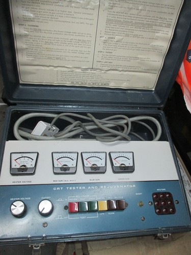 Heathkit crt tester - heathkit,