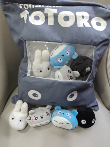Totoro cushion with - 8, small