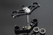 Honda NSR250 MC21 TYGA triple clamp set black yokes