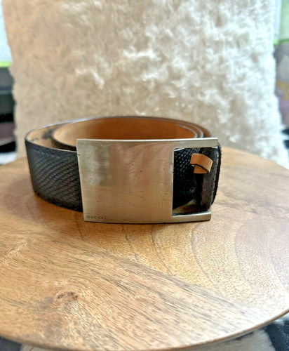Vintage gucci belt size - vintage, 80