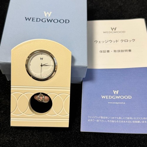 Unused wedgwood table clock - [unused],