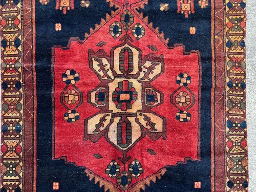 5x7 vintage heriz rug handmade - 5x7,