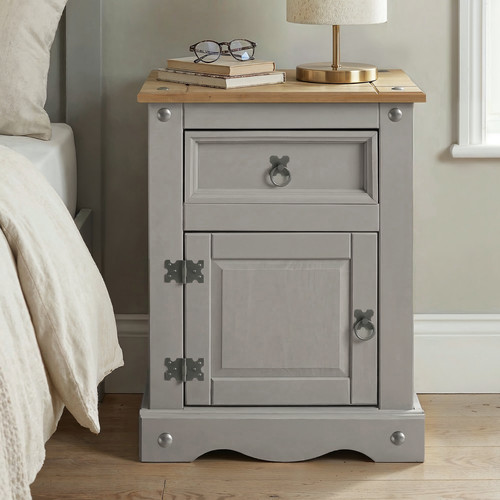 Corona bedside cabinet large - bedside,