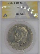 1974 $1 Ike Dollar, Type 1