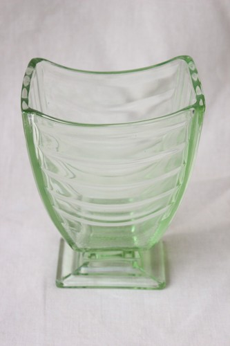Art deco green - green, oblong