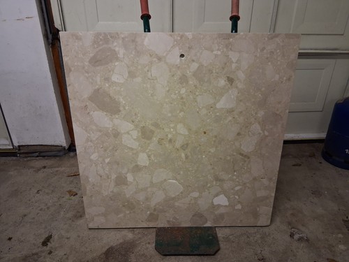 Marble hearth and back - , panel