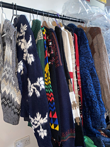 Job lot vintage jumpers - job,