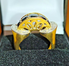 Large Sapphire and Diamond 5