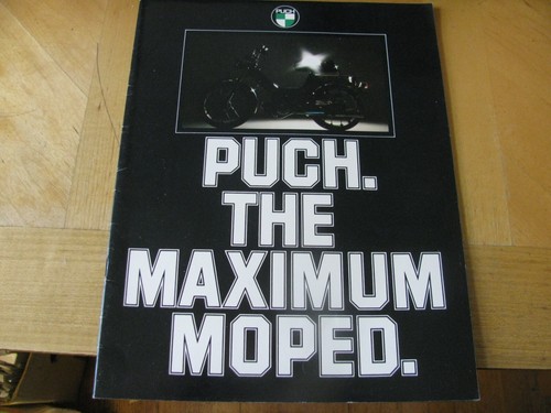 1977 puch maximum moped - ,