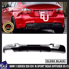 FOR BMW 3 SERIES E90 E91 M SPORT REAR DIFFUSER SPLITTER VALANCE 2005-2013