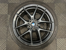 BMW 1 2 Series Alloy Wheel & Tyre F40 F44 554M 8092353 18" M Sport OEM Genuine