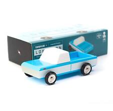Candylab Wooden Toy Car Vintage Style Collectible Candycar Longhorn Blue New