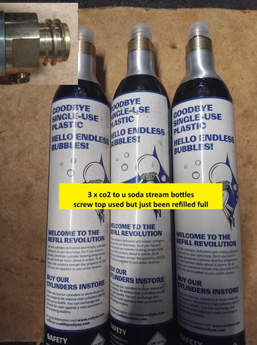 Full soda stream gas - soda,