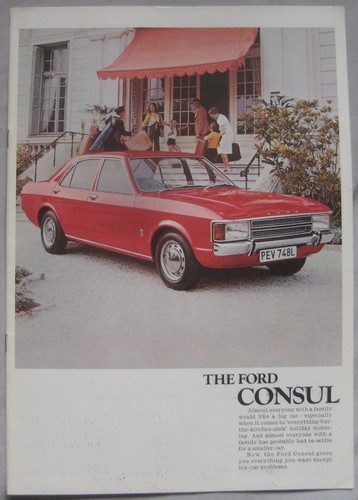 1972 ford consul brochure - 1972,