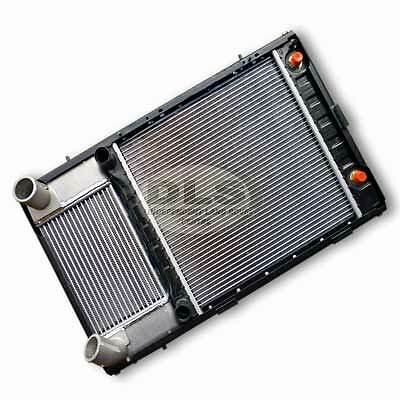 Radiator and intercooler - and,