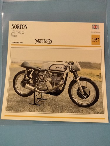 Norton 350 500cc - manx, 1957