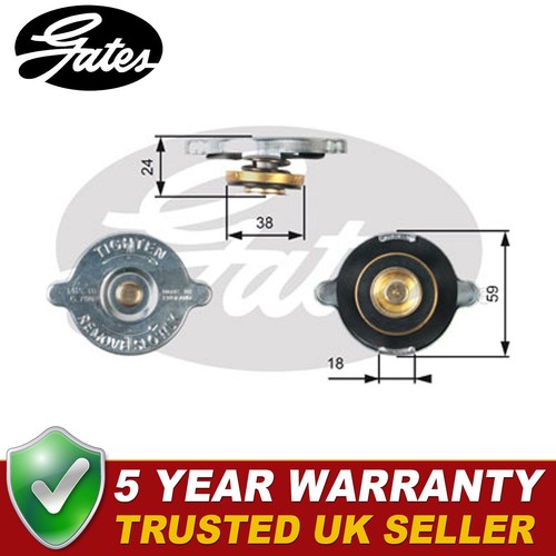 Gates radiator cap - mg, mgb